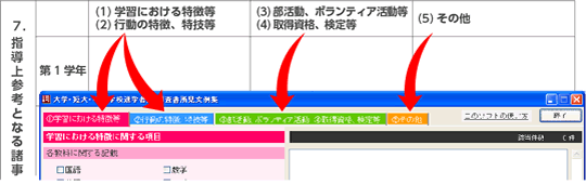 teacherLab. 小学校、中学校、高校の教師用文例集ソフト 通知表、指導要録、調査書、内申書、大学入試推薦文作成に役立つ文例集